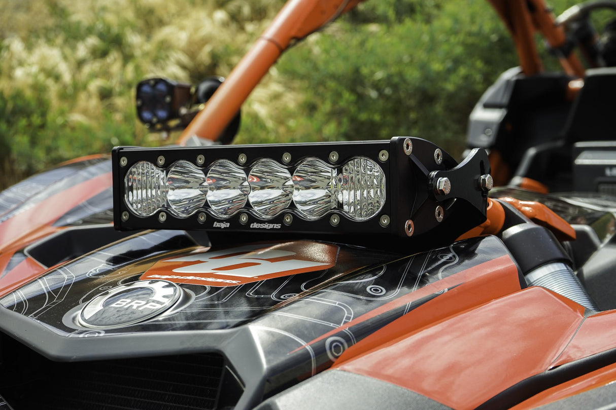 OnX6+ LED 10 Inch Shock Mount Light Bar Kit Baja Designs Light Bar  AXOPROS