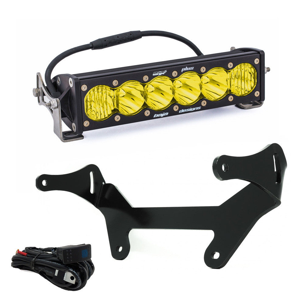 OnX6+ LED 10 Inch Shock Mount Light Bar Kit Baja Designs Light Bar  AXOPROS
