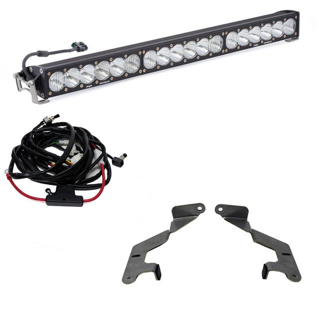 OnX6+ 30 Inch Grille Lower Light Kit Baja Designs Light Bar  AXOPROS
