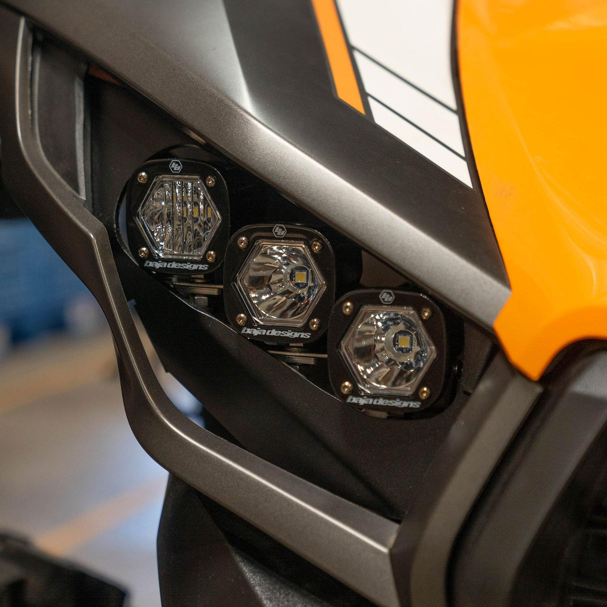 Kawasaki Teryx KRX S1 LED Headlight Kit Baja Designs Headlight Conversion Kit  AXOPROS