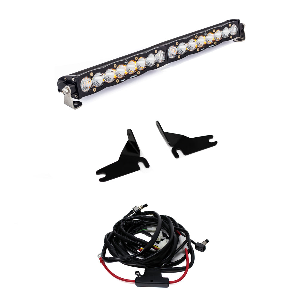 S8 20 Inch Grille Light Bar Kit Baja Designs Light Bar  AXOPROS