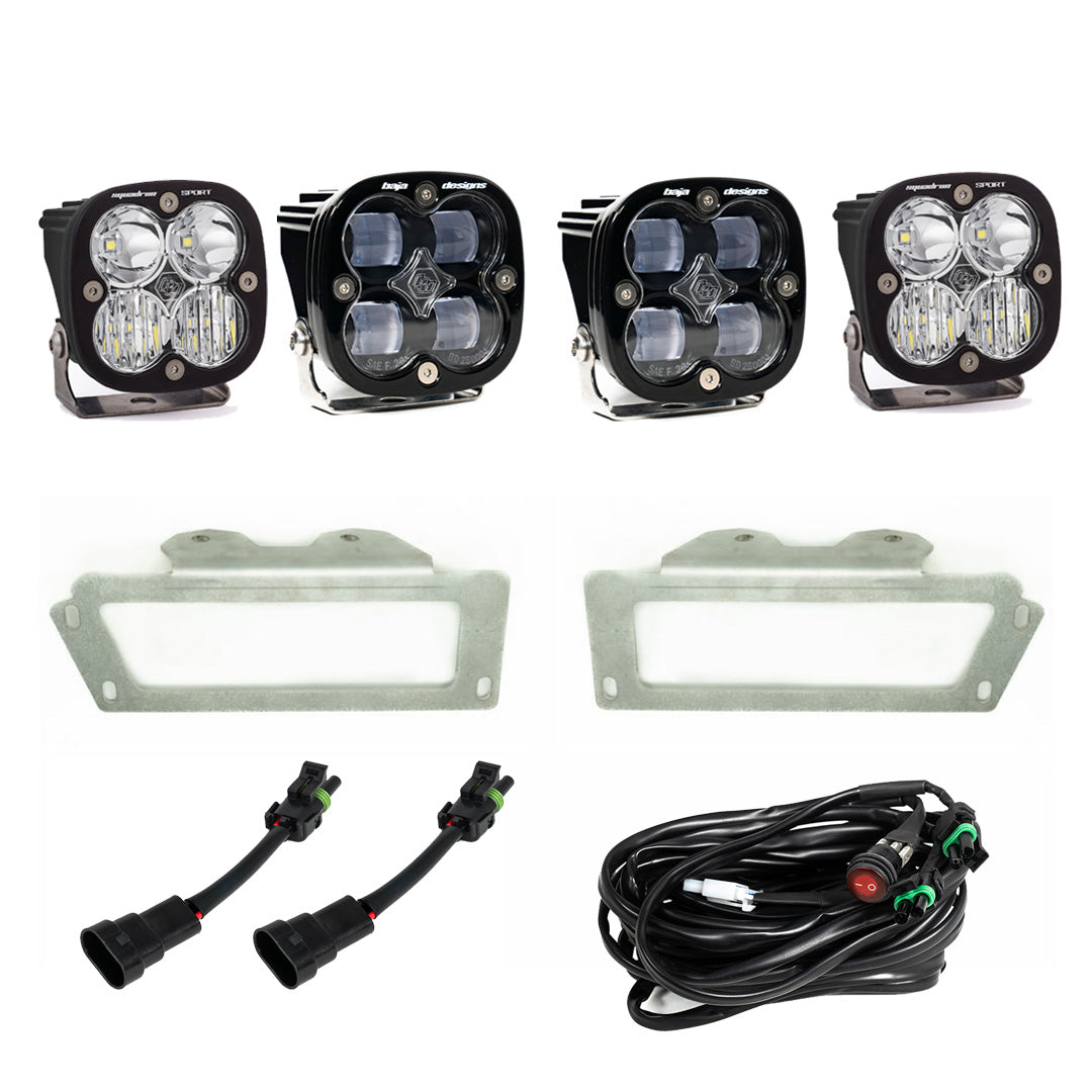 Squadron SAE Fog Pocket Light Kit Baja Designs Fog Light Kit  AXOPROS