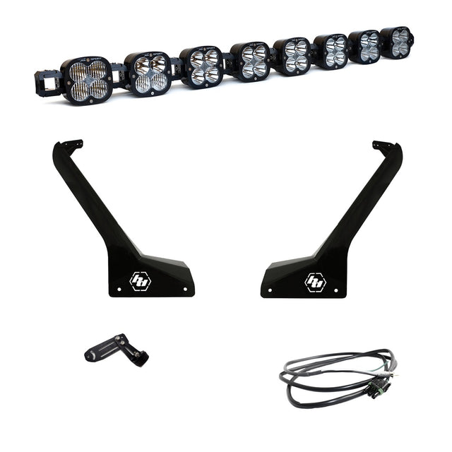 Jeep JL/JT 8XL Linkable Roof Mount Light Kit Baja Designs Light Bar  AXOPROS