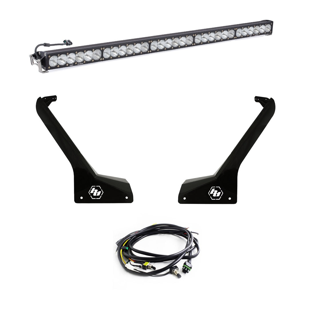 OnX6+ 50 Inch Roof Mount Light Kit Baja Designs Light Bar  AXOPROS