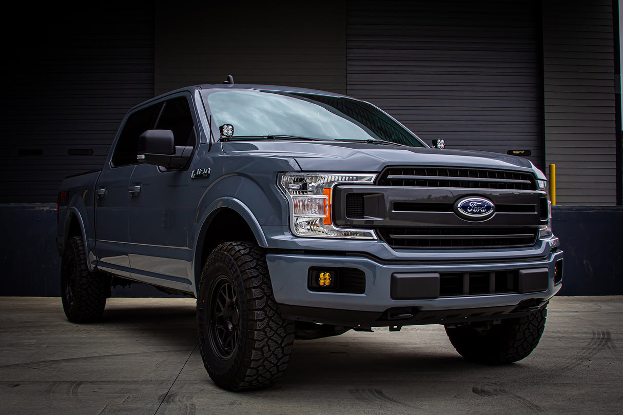 Ford Squadron Sport A-Pillar Light Kit Baja Designs Auxiliary Light  AXOPROS