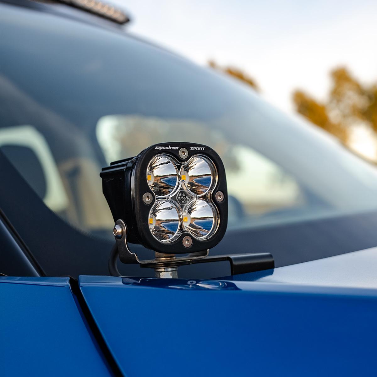 Squadron Sport A-Pillar Light Kit Baja Designs Auxiliary Light  AXOPROS