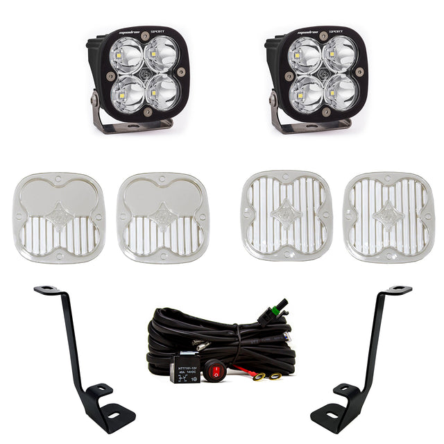 Squadron Sport A-Pillar Light Kit Baja Designs Auxiliary Light  AXOPROS