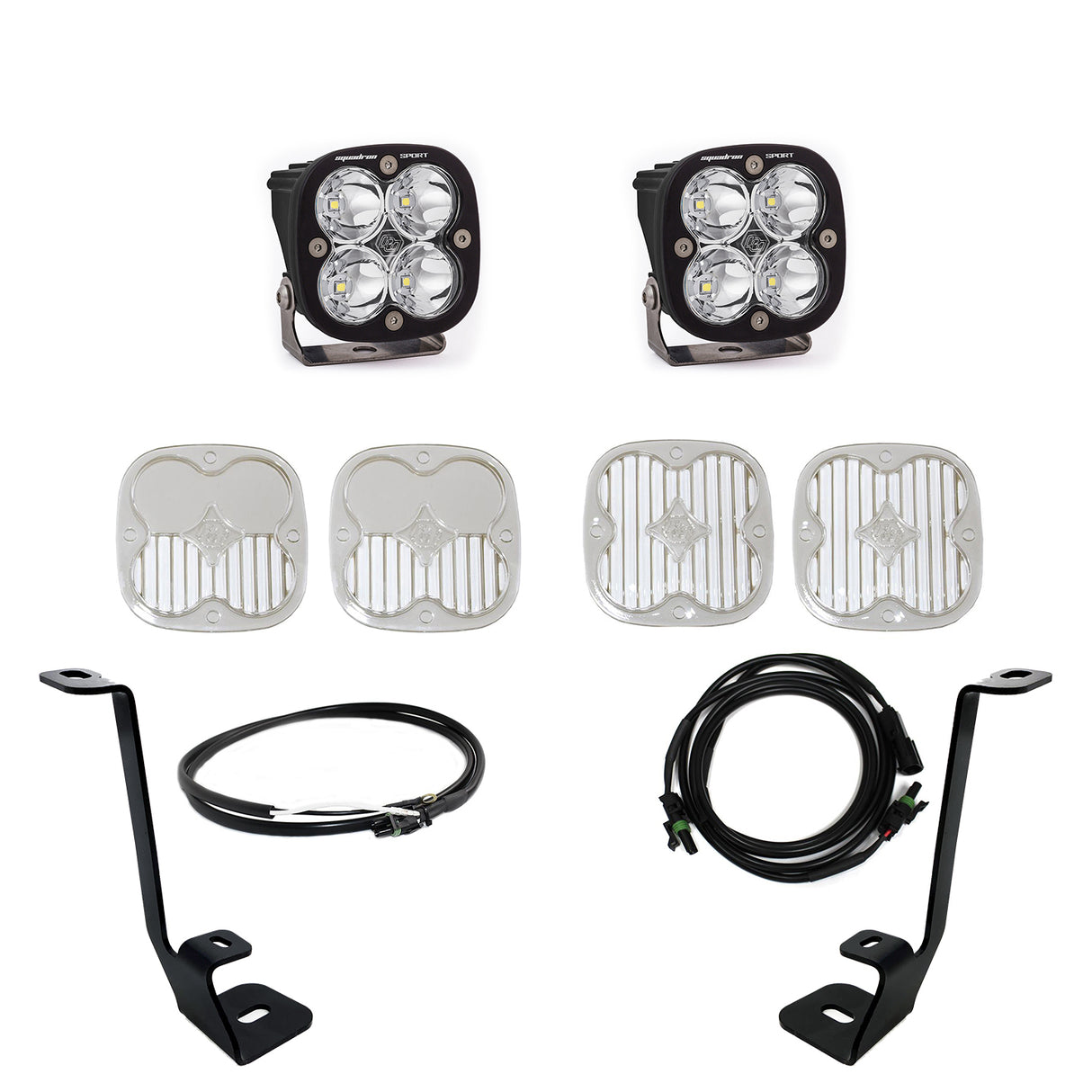 Squadron Sport A-Pillar Light Kit Baja Designs Auxiliary Light  AXOPROS