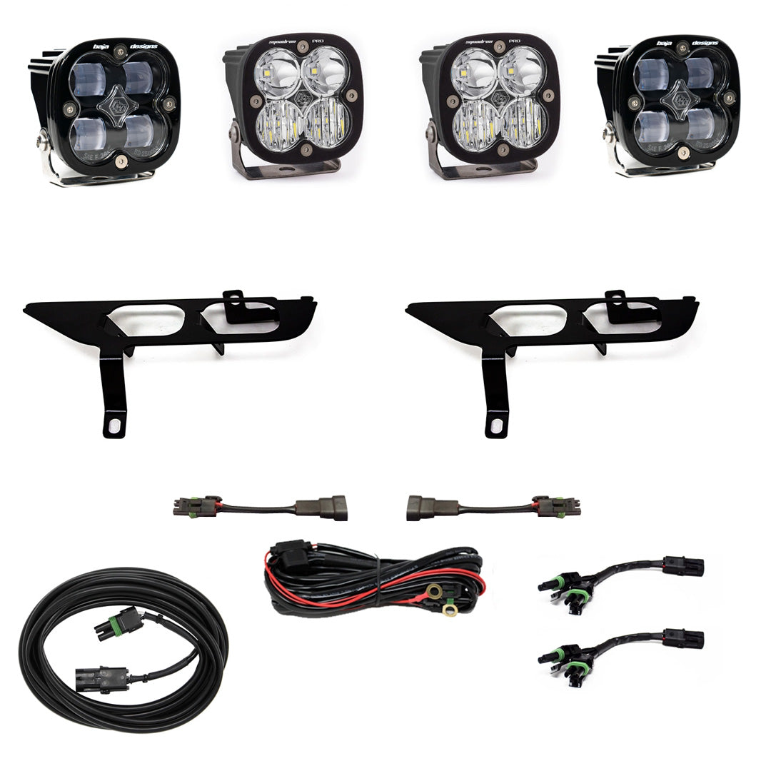 Squadron SAE/Sport Fog Pocket Light Kit Baja Designs Fog Light Kit  AXOPROS