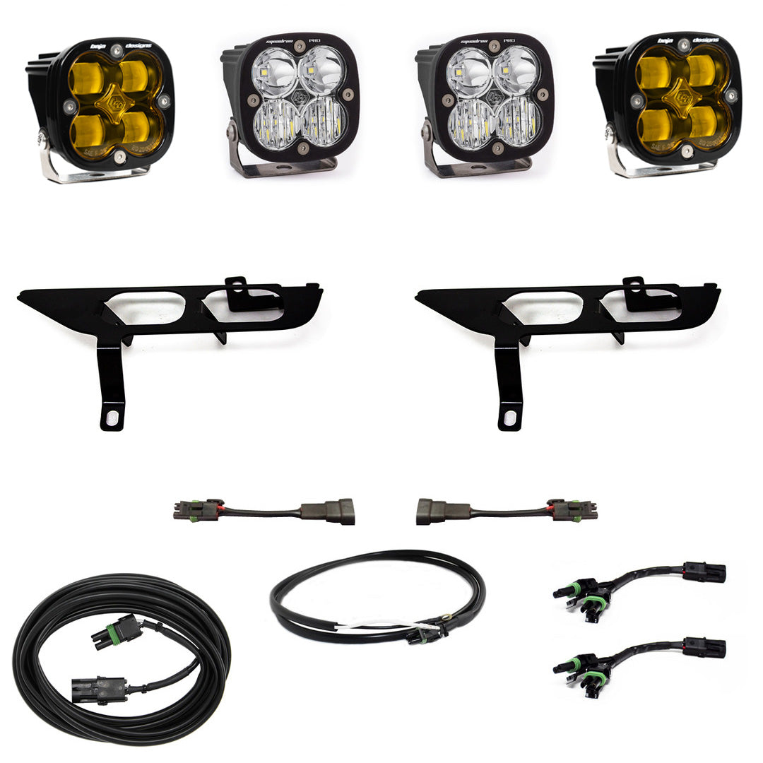 Squadron SAE/Sport Fog Pocket Light Kit Baja Designs Fog Light Kit  AXOPROS