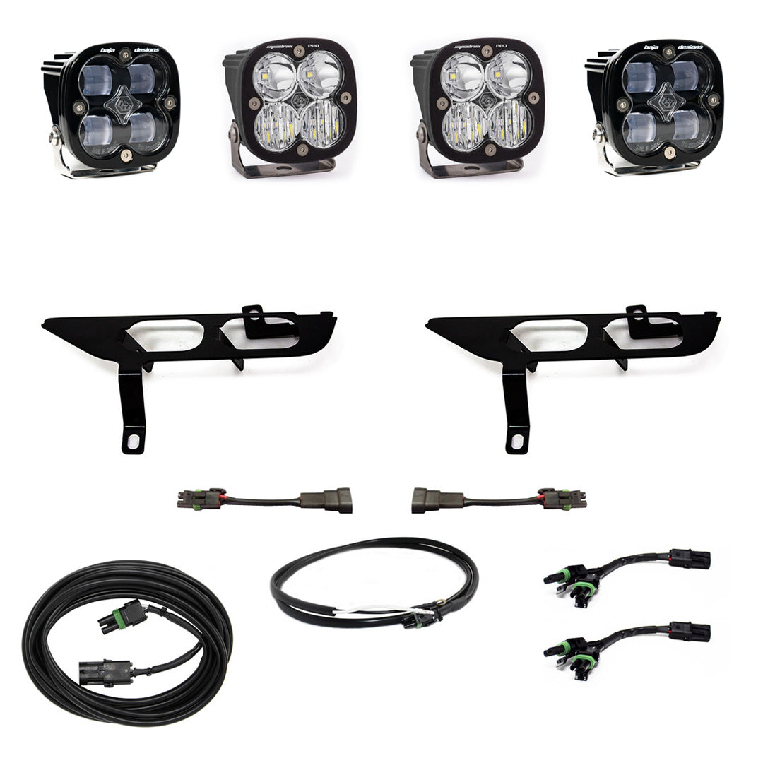 Squadron SAE/Pro Fog Pocket Light Kit Baja Designs Fog Light Kit  AXOPROS