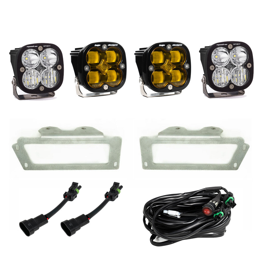 Squadron SAE Fog Pocket Light Kit Baja Designs Fog Light Kit  AXOPROS