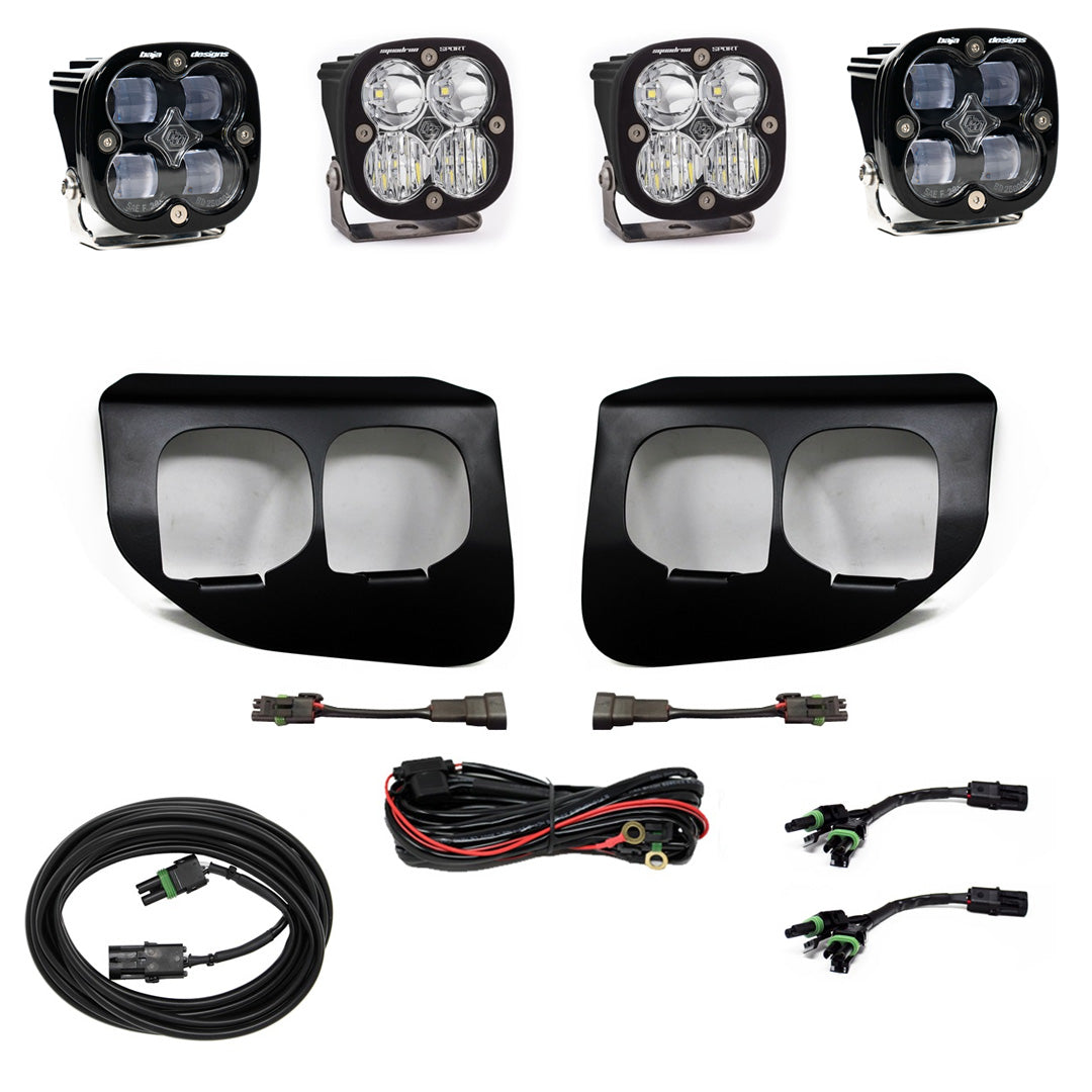 Squadron SAE/Sport Fog Pocket Light Kit Baja Designs Fog Light Kit  AXOPROS