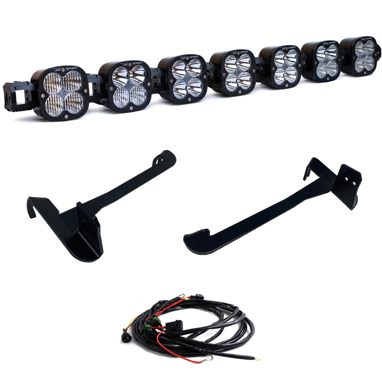 XL Linkable Bumper Light Kit Baja Designs Light Bar  AXOPROS