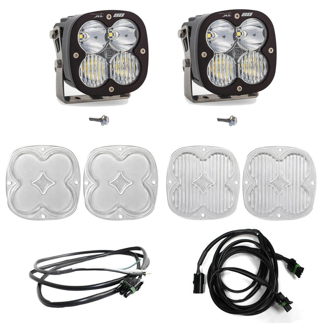 Ford XL80 A-Pillar Light Kit Baja Designs Auxiliary Light  AXOPROS