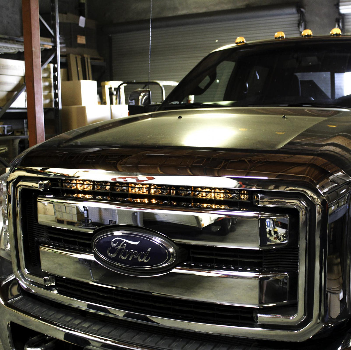 S8 30 Inch Grille Upper Mount Kit Baja Designs Light Bar  AXOPROS