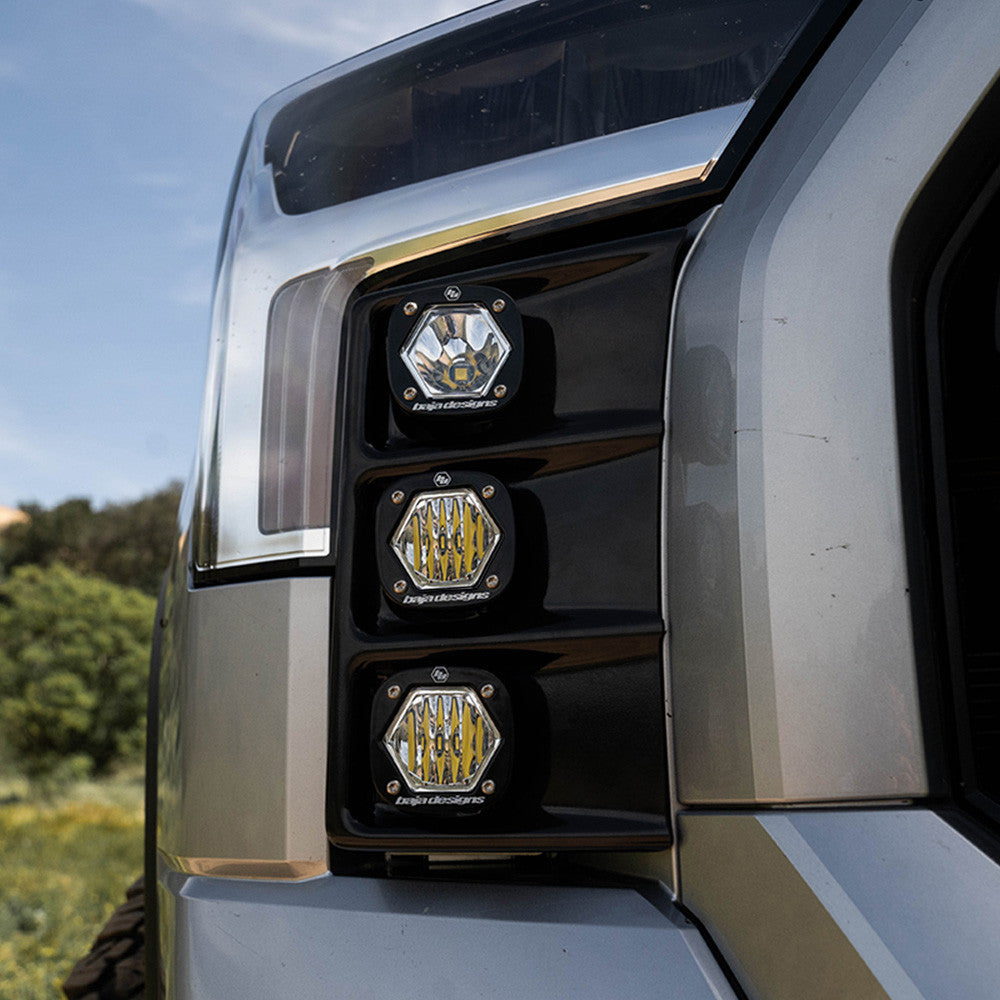 2022-On Toyota Tundra S1 Vent Kit Baja Designs Light Bar Mounting Kit  AXOPROS