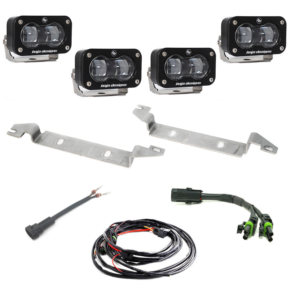 Toyota S2 SAE OEM Fog Light Replacement Kit Baja Designs Fog Light Kit  AXOPROS