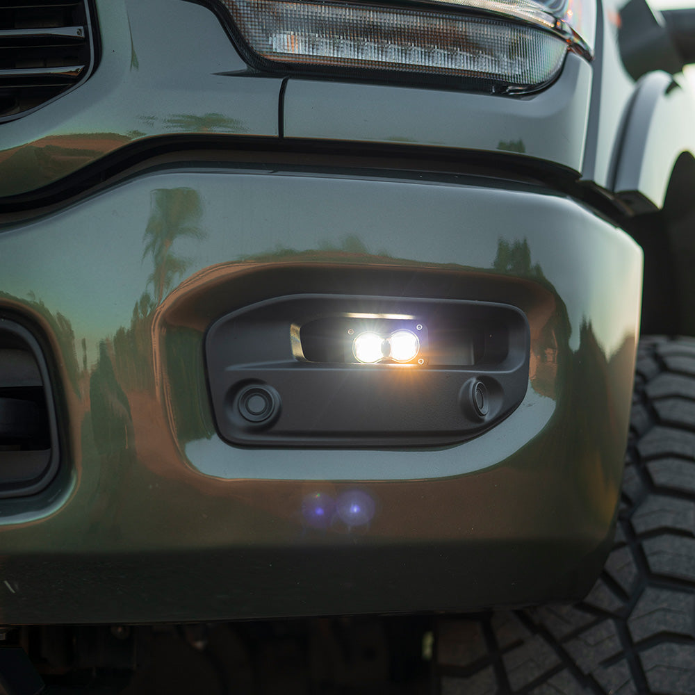 Dodge  Ram S2 SAE Fog Pocket Light Kit Baja Designs Fog Light Kit  AXOPROS