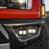 Ford Raptor S2 SAE Dual Fog Pocket Kit Baja Designs Fog Light Kit  AXOPROS