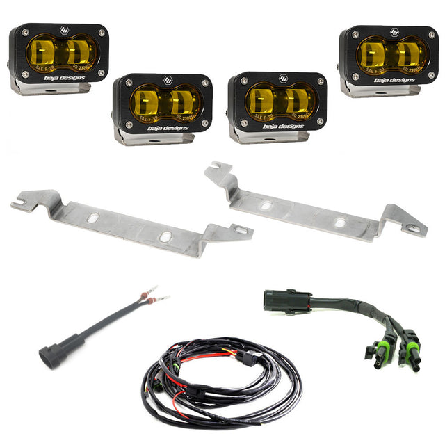 Toyota S2 SAE OEM Fog Light Replacement Kit Baja Designs Fog Light Kit  AXOPROS