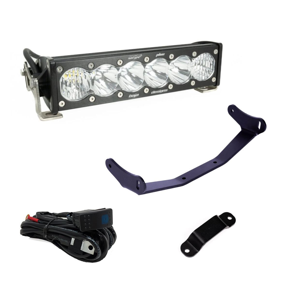 Can-Am Maverick R 10" OnX6+ Shock Tower Kit Baja Designs Headlight Conversion Kit  AXOPROS