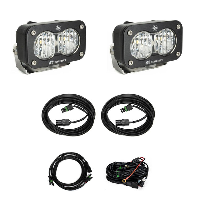 S2 Sport Dual Reverse Light Kit Baja Designs Back Up Light Set  AXOPROS