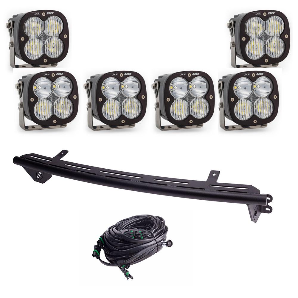 Ford Bull Bar Light Kit Baja Designs Auxiliary Light  AXOPROS