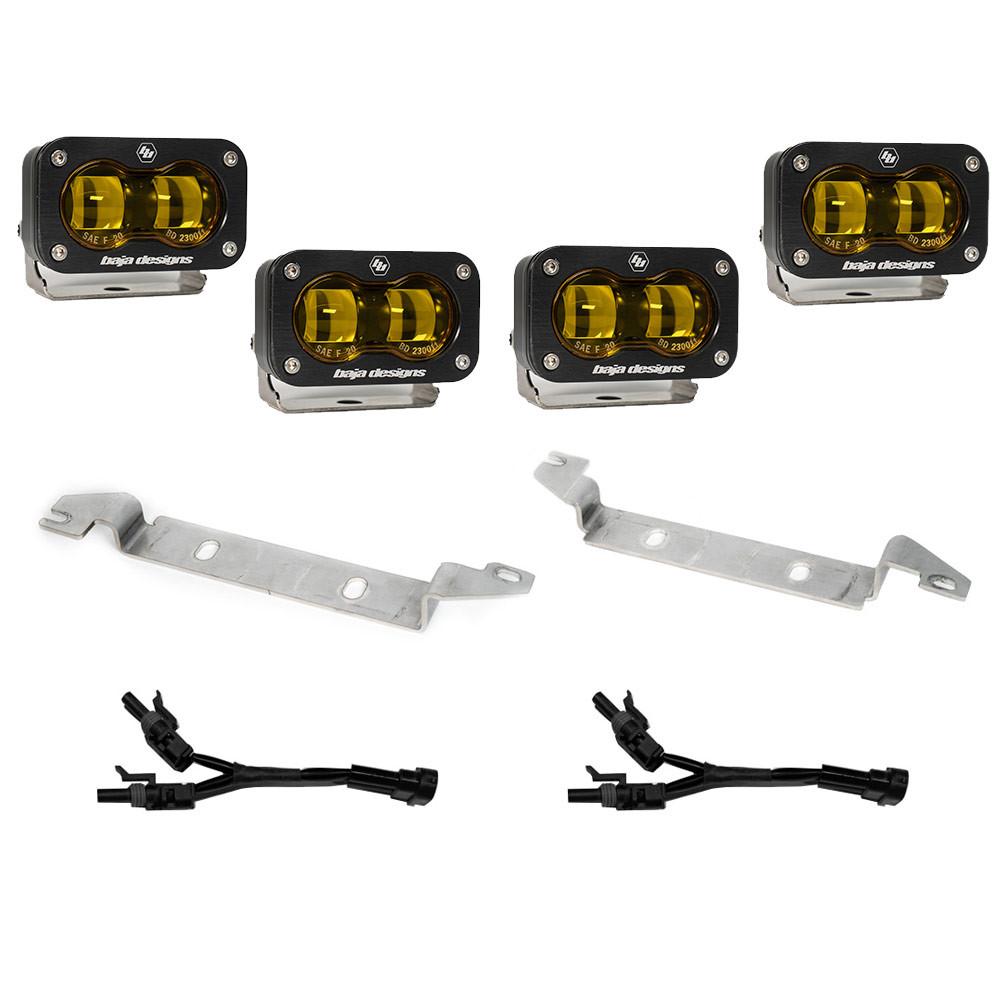 Toyota S2 SAE OEM Fog Light Replacement Kit Baja Designs Fog Light Kit  AXOPROS