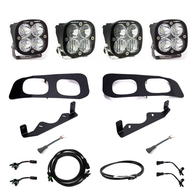 Ford Squadron Racer/Squadron Pro "Unlimited" Dual Fog Pocket Light Kit Baja Designs Fog Light Kit  AXOPROS