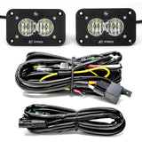 S2 Pro Black Flush Mount LED Light Pod Reverse Kit Baja Designs Auxiliary Light  AXOPROS