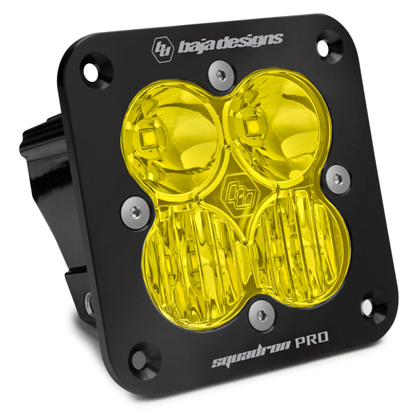 Squadron Pro Black Flush Mount LED Auxiliary Light Pod Baja Designs Auxiliary Light  AXOPROS