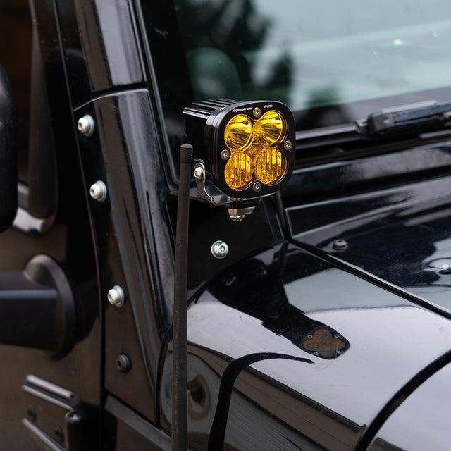 Squadron Pro Black LED Auxiliary Light Pod Pair Baja Designs Auxiliary Light  AXOPROS