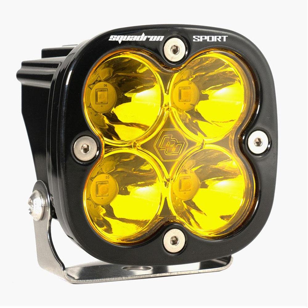 Squadron Sport Black LED Auxiliary Light Pod Baja Designs Auxiliary Light  AXOPROS