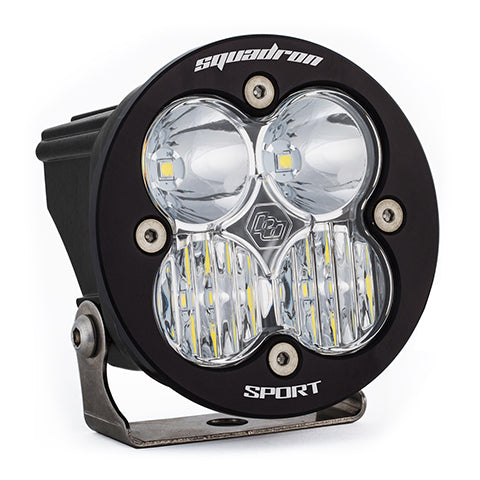 Squadron-R Sport Black LED Auxiliary Light Pod Baja Designs Auxiliary Light  AXOPROS