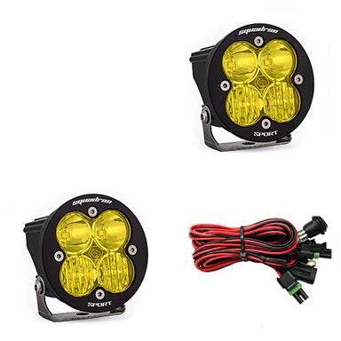 Squadron-R Sport Black LED Auxiliary Light Pod Pair Baja Designs Auxiliary Light  AXOPROS