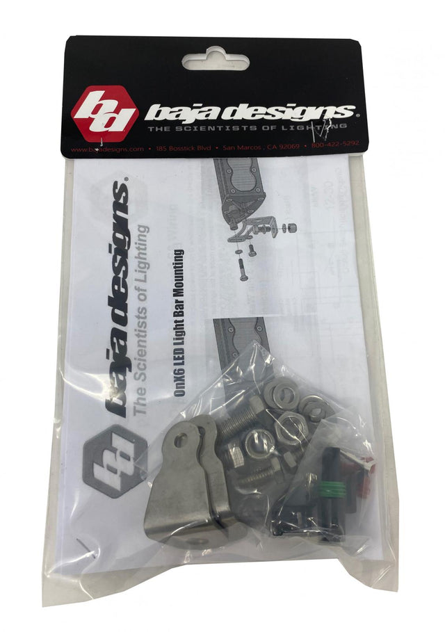 S8 Series Parts Bag Baja Designs Auxiliary Light Mounting Bracket Hardware Kit  AXOPROS