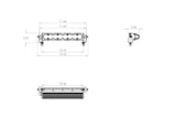 S8 Straight LED Light Bar Baja Designs Light Bar  AXOPROS