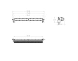 S8 Straight LED Light Bar Baja Designs Light Bar  AXOPROS