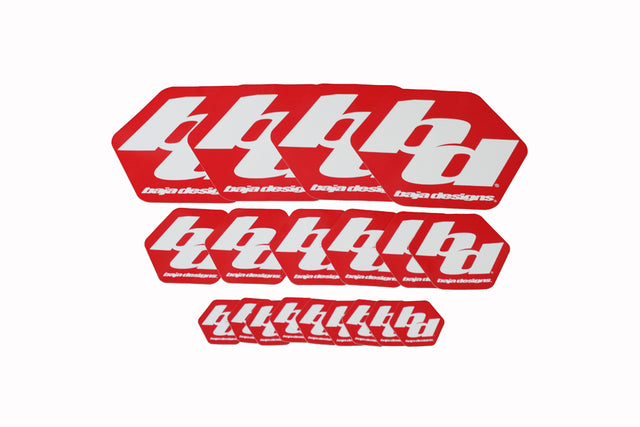 Baja Designs Sticker Pack Baja Designs Promotional Item  AXOPROS