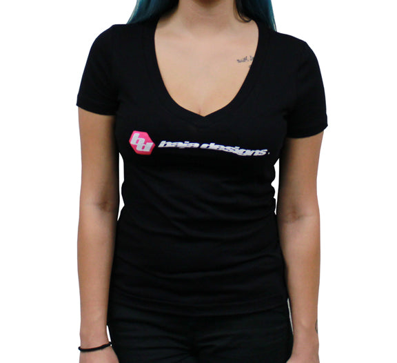 Baja Designs Womens V-Neck T-Shirt Baja Designs T-Shirt  AXOPROS