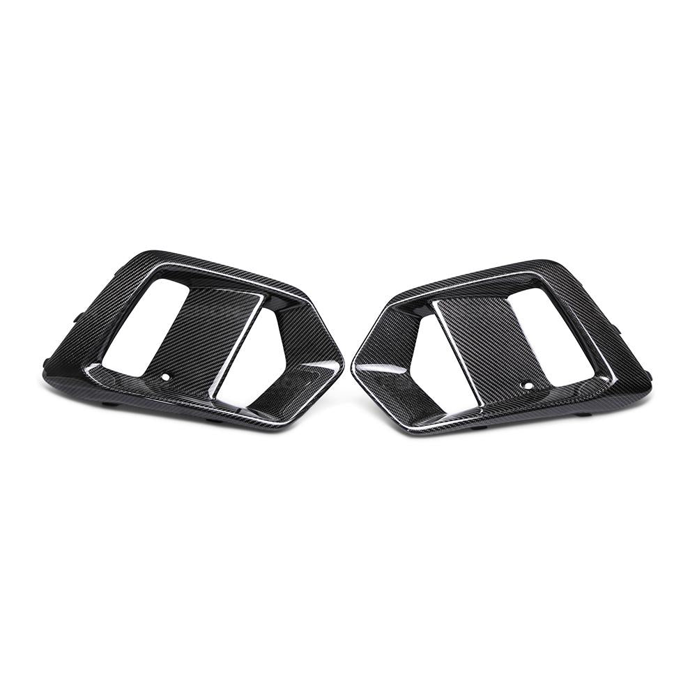 Anderson Composites FLS16FDFO Carbon Fiber Fog Light Surround For 2016-2018 Ford Focus RS Anderson Composites Fog Light Housing  AXOPROS
