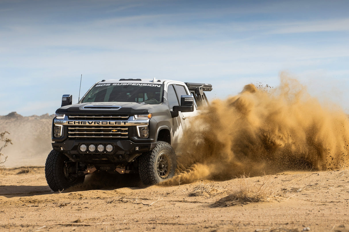 6.5 Inch Lift Kit - FOX 2.5 Coil-Over Conversion - Chevy Silverado Or GMC Sierra 2500HD/3500HD (20-24) - Diesel BDS Suspension Suspension Lift Kit  AXOPROS