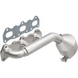 HM Grade Manifold Catalytic Converter MagnaFlow Exhaust Products Catalytic Converter with Integrated Exhaust Manifold  AXOPROS