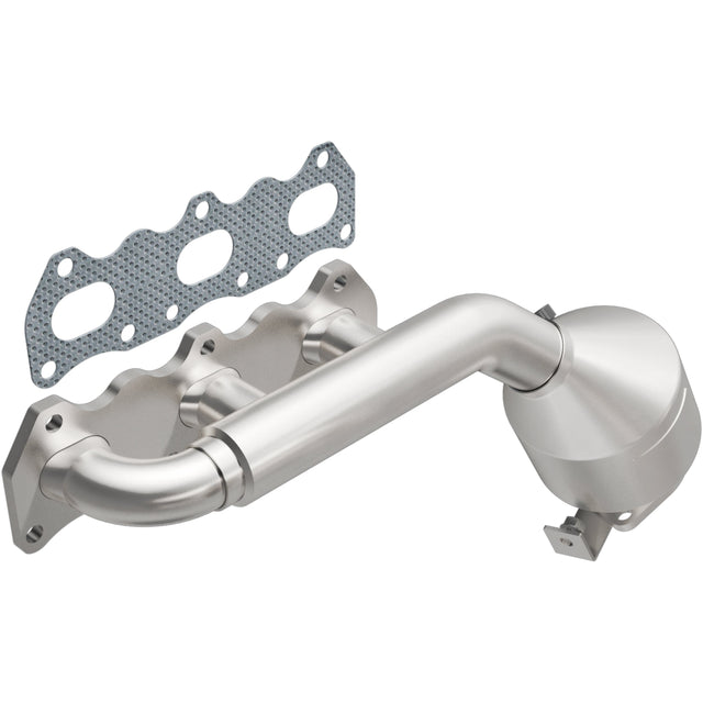 HM Grade Manifold Catalytic Converter MagnaFlow Exhaust Products Catalytic Converter with Integrated Exhaust Manifold  AXOPROS