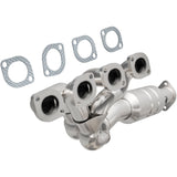 HM Grade Manifold Catalytic Converter MagnaFlow Exhaust Products Catalytic Converter with Integrated Exhaust Manifold  AXOPROS
