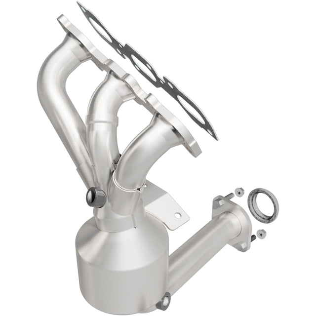 HM Grade Manifold Catalytic Converter MagnaFlow Exhaust Products Catalytic Converter with Integrated Exhaust Manifold  AXOPROS