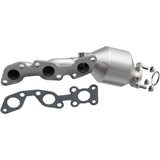 HM Grade Manifold Catalytic Converter MagnaFlow Exhaust Products Catalytic Converter with Integrated Exhaust Manifold  AXOPROS
