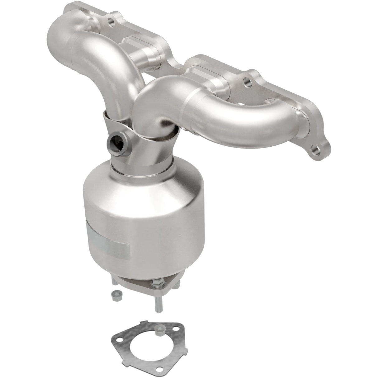 HM Grade Manifold Catalytic Converter MagnaFlow Exhaust Products Catalytic Converter with Integrated Exhaust Manifold  AXOPROS