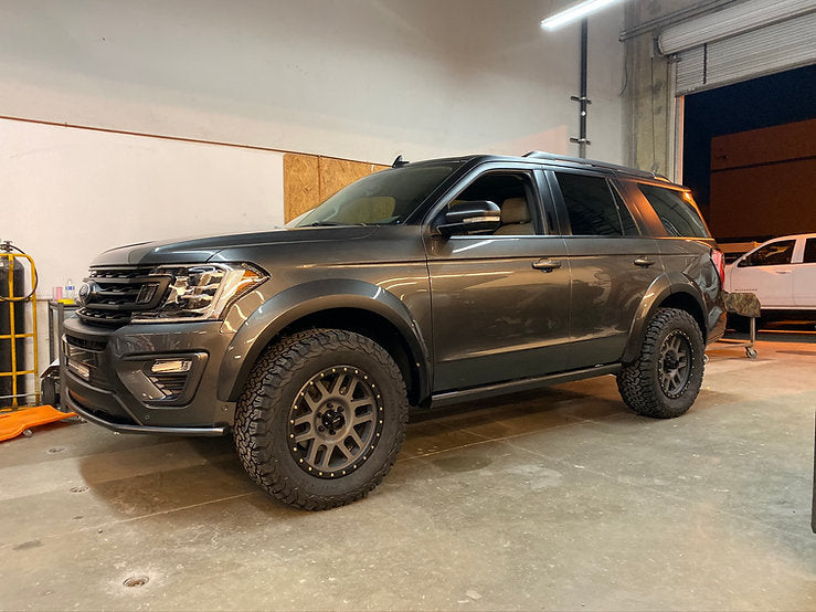 BAJA FORGED FORD EXPEDITION 2018-2024 Fender Flares - MAX Length Baja Forged Fender Flare Set  AXOPROS